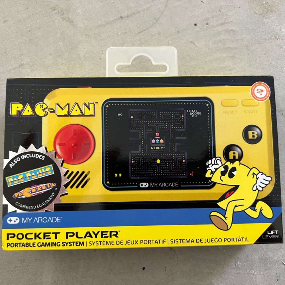 ❌SOLD❌ Pac man pocket player NIB
